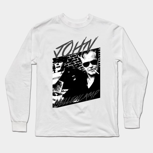 John Mellencamp(American singer-songwriter) Long Sleeve T-Shirt by Parody Merch